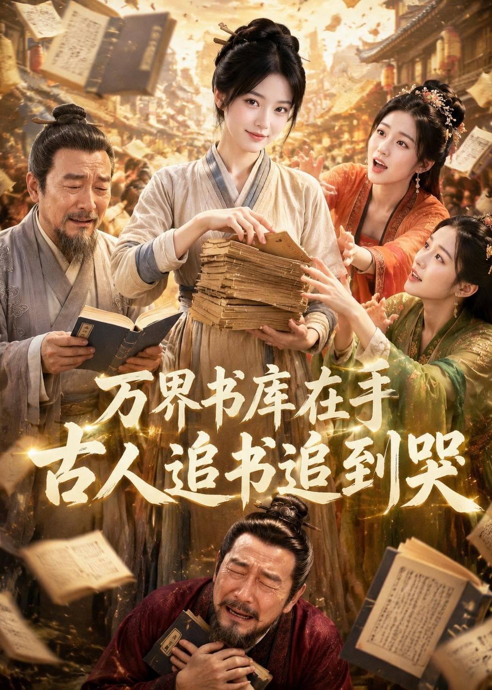 万界书库在手，古人追书追到哭-剧集封面