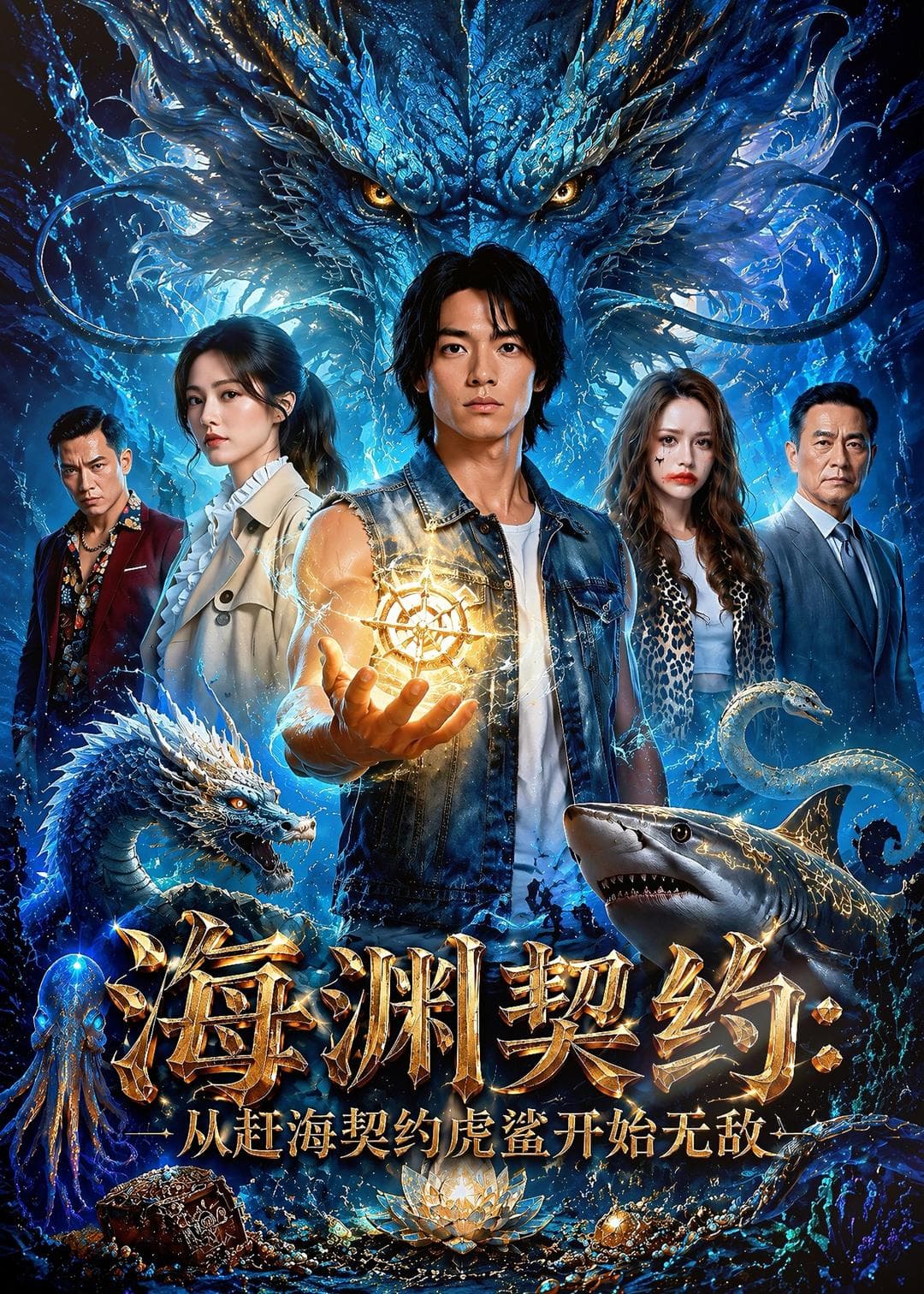 海渊契约：从赶海契约虎鲨开始无敌-剧集封面