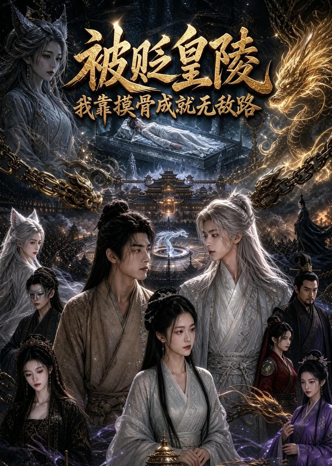 被贬皇陵我靠摸骨成就无敌路-剧集封面