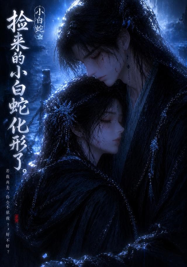捡来的小白蛇化形了-剧集封面