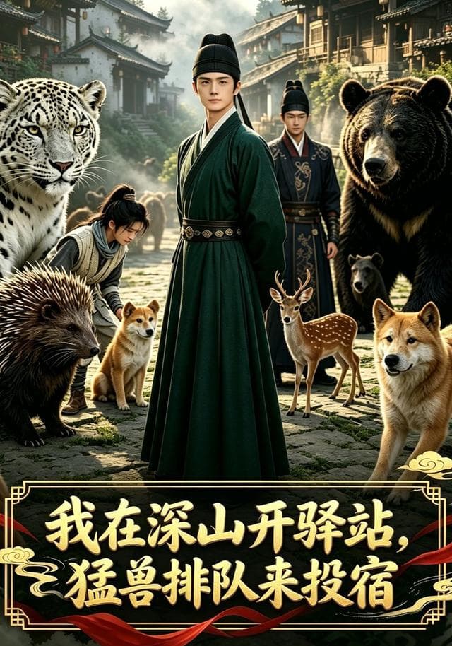 我在深山开驿站，猛兽排队来投宿-剧集封面