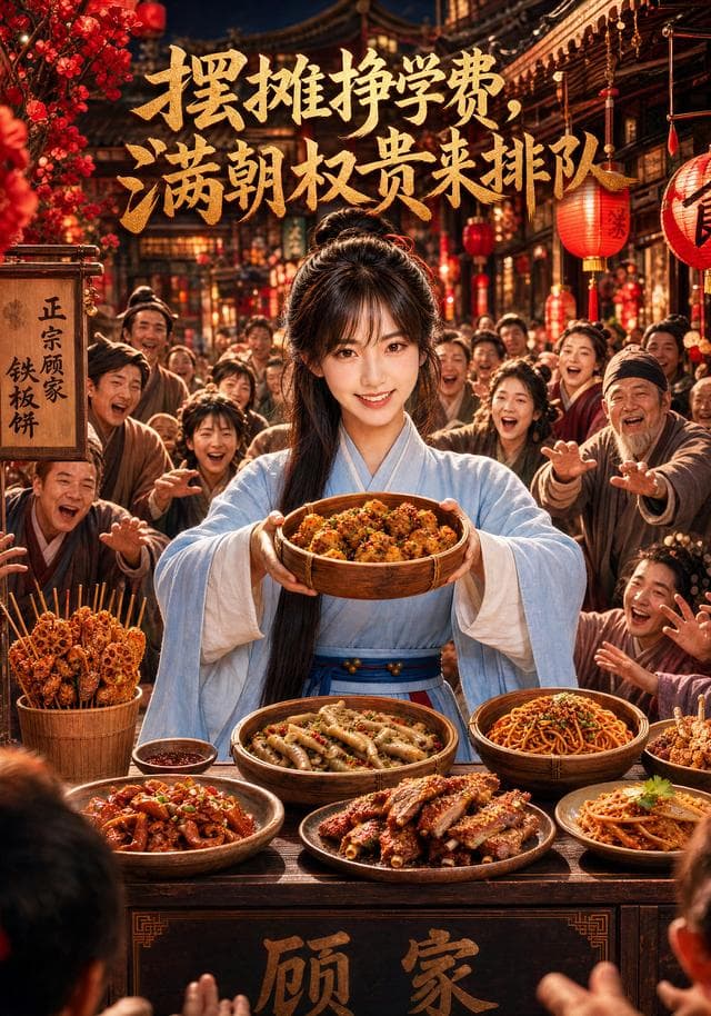 摆摊挣学费，满朝权贵来排队-剧集封面
