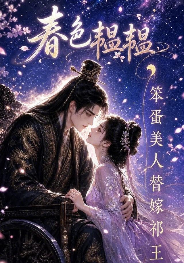 春色韫韫，笨蛋美人替嫁祁王-剧集封面