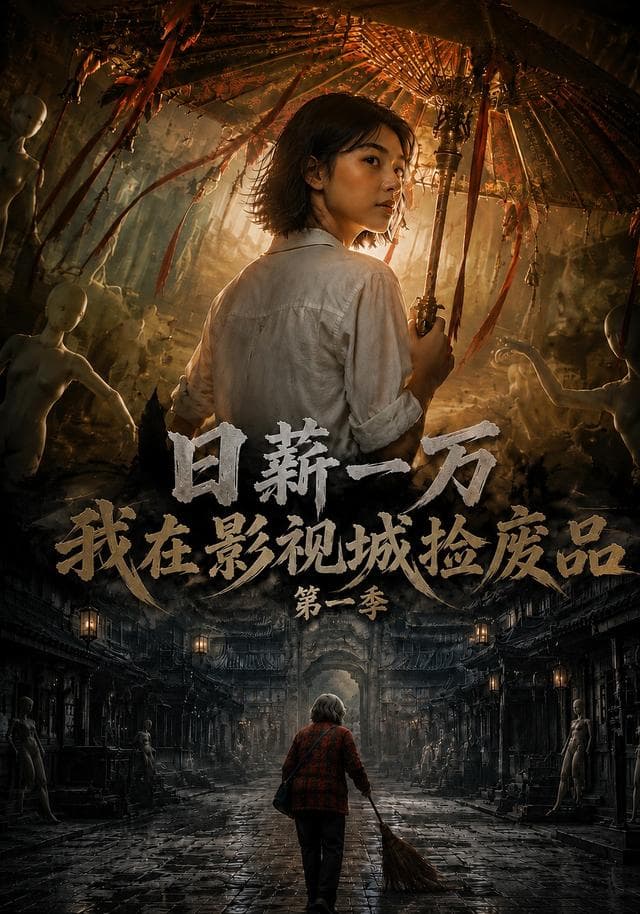 日薪一万，我在影视城捡废品第一季-剧集封面