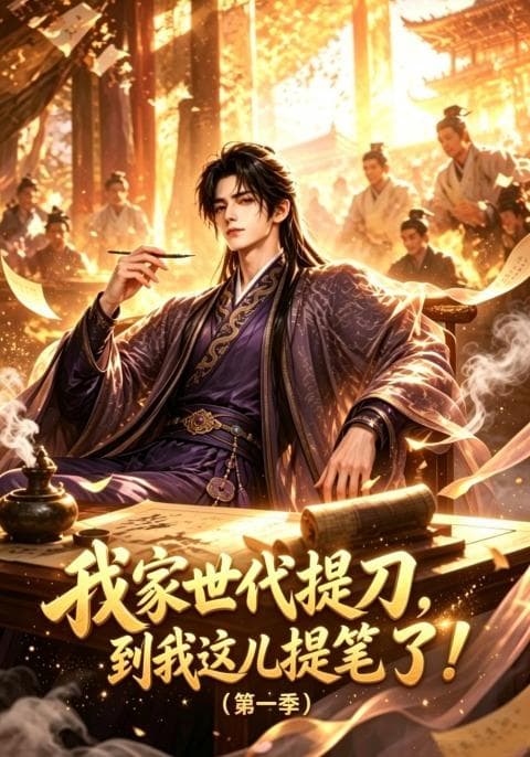 我家世代提刀，到我这儿提笔了第一季-剧集封面