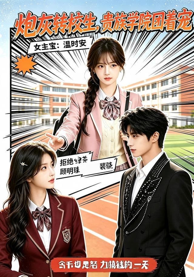 炮灰转校生，贵族学院团着宠-剧集封面
