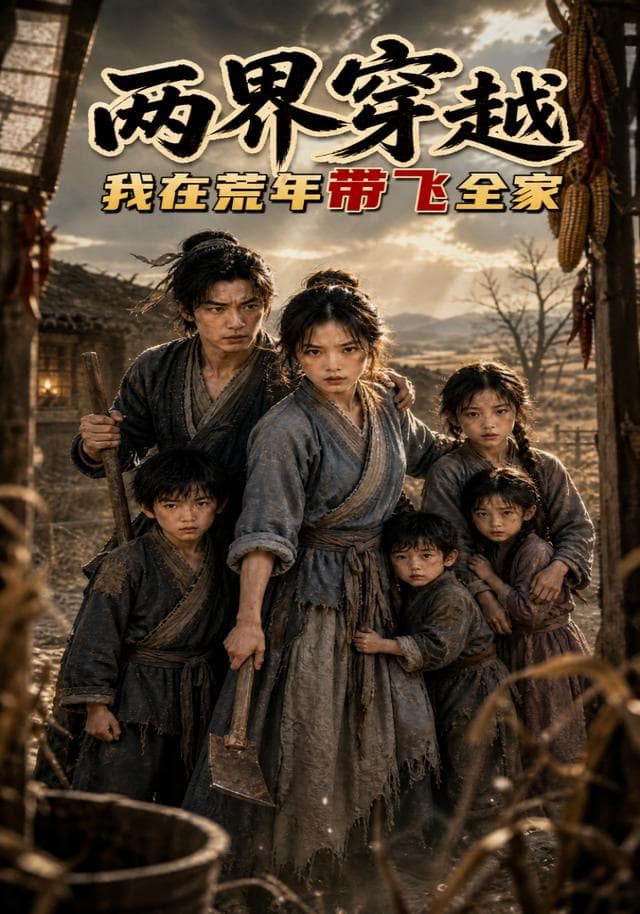 两界穿越，我在荒年带飞全家-剧集封面