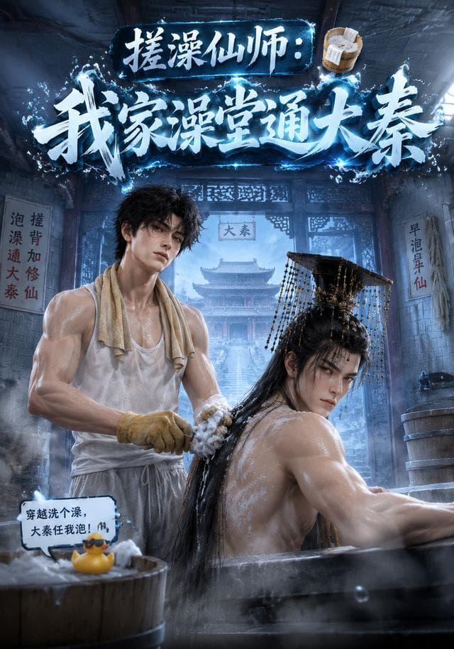 搓澡仙师：我家澡堂通大秦-剧集封面