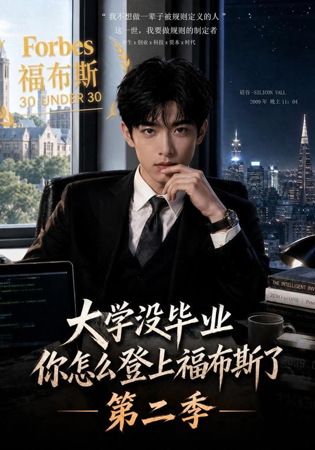大学没毕业，你怎么登上福布斯了第二季-剧集封面