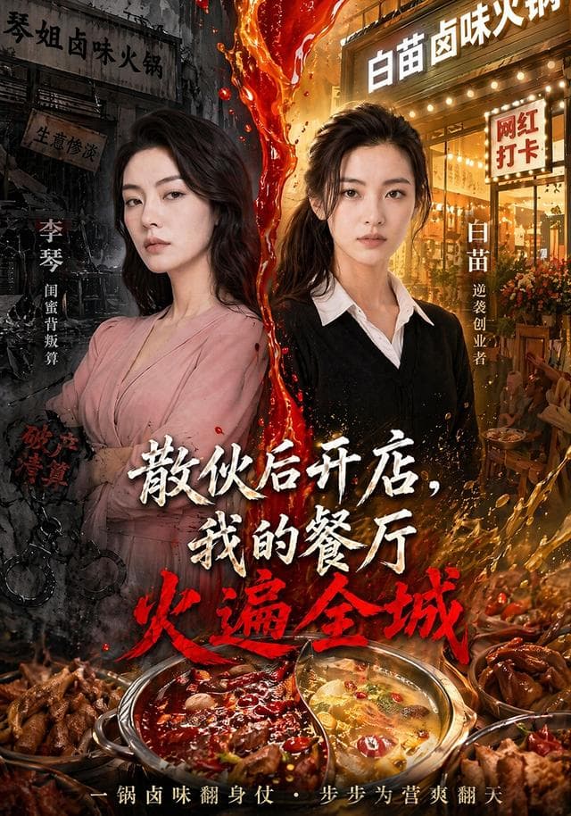 散伙后开店，我的餐厅火遍全城-剧集封面