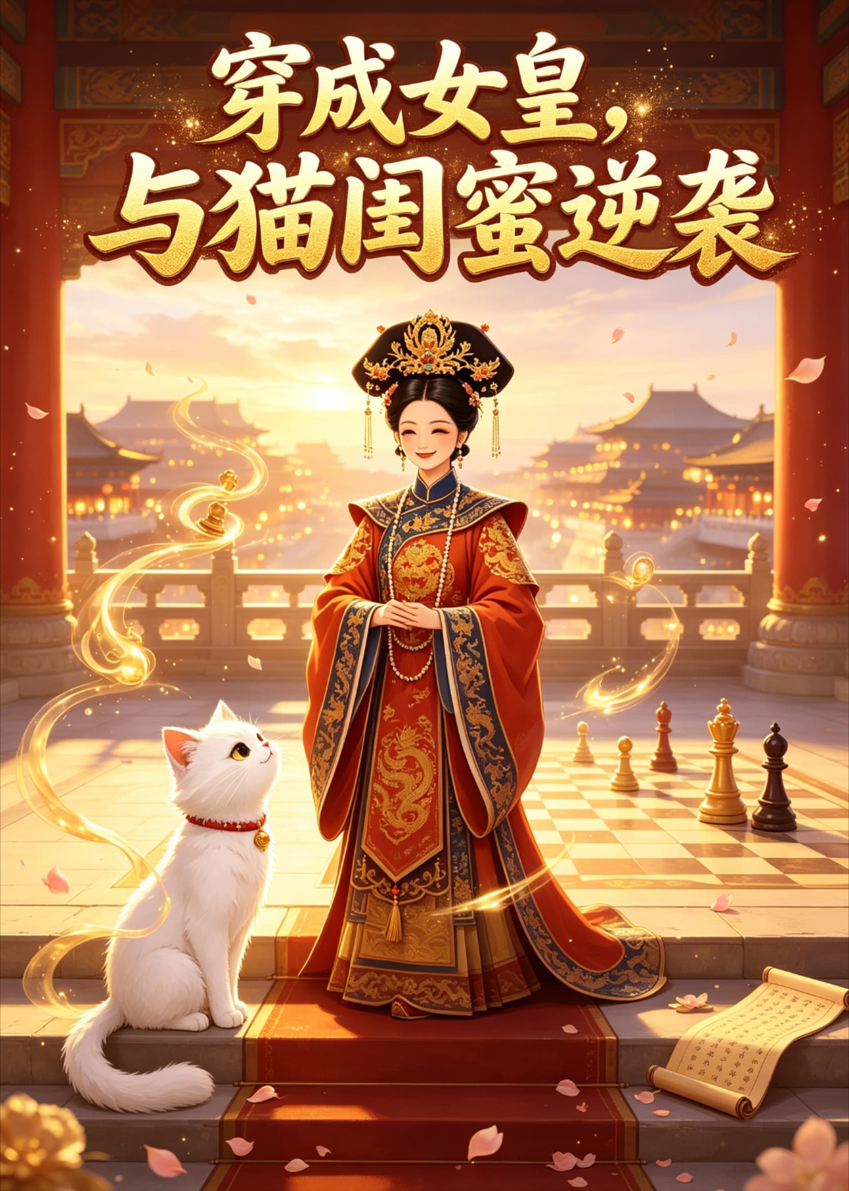 穿成女皇与猫闺蜜逆袭-剧集封面