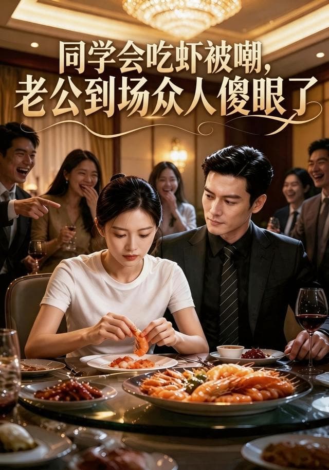 同学会吃虾被嘲，老公到场众人傻眼了-剧集封面