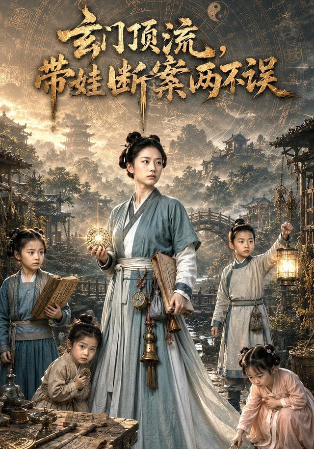 玄门顶流，带娃断案两不误-剧集封面