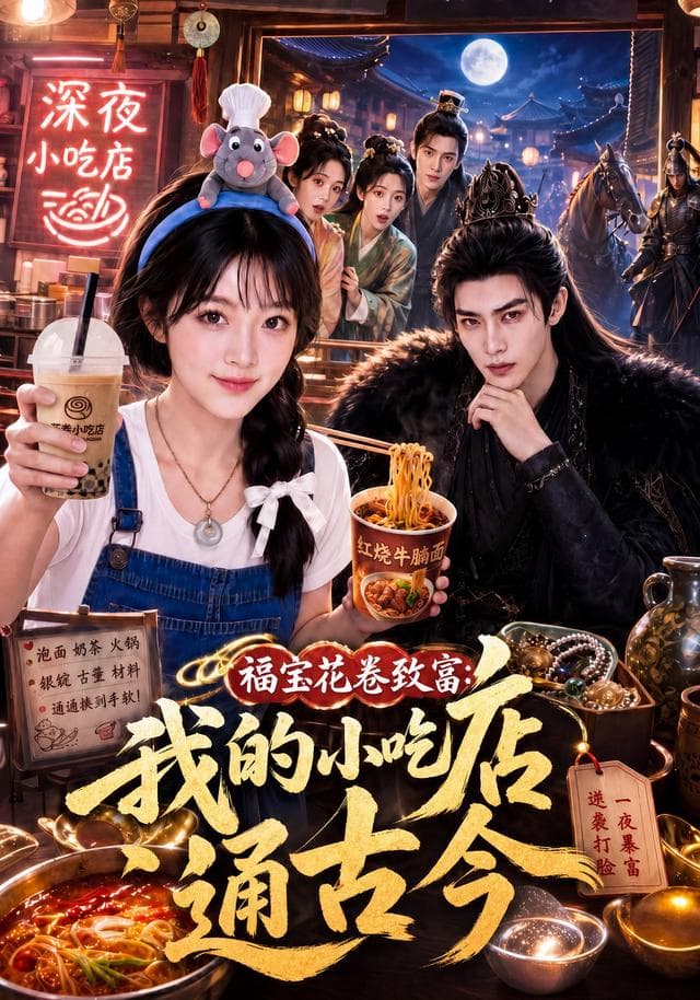 福宝花卷致富：我的小吃店通古今-剧集封面