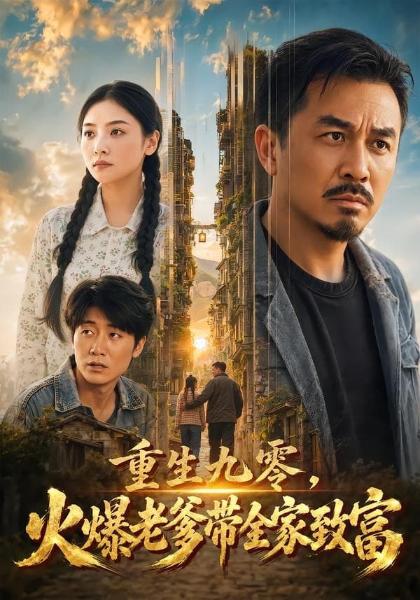 重生九零，火爆老爹带全家致富-短剧封面