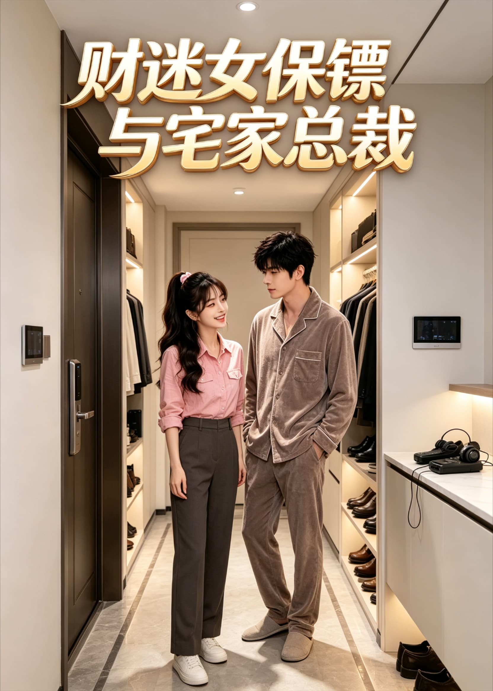 财迷女保镖与宅家总裁-剧集封面