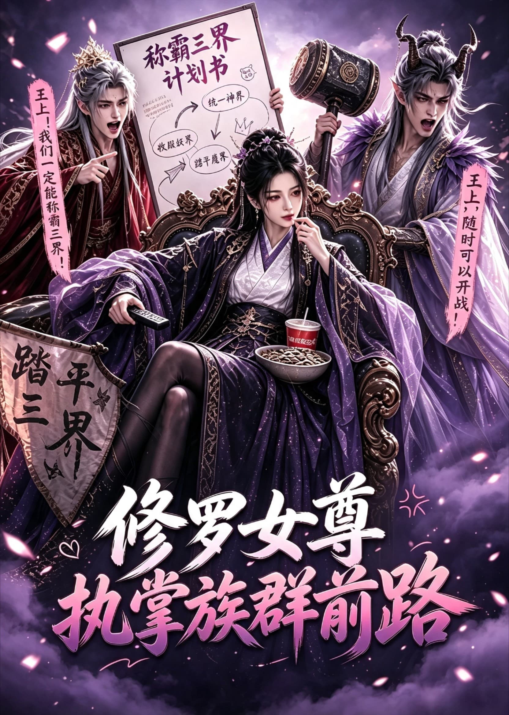 修罗女尊执掌族群前路-剧集封面
