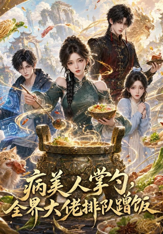 病美人掌勺，全界大佬排队蹭饭-剧集封面