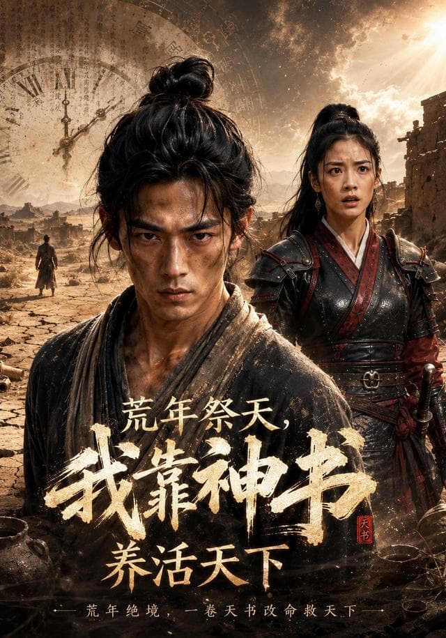 荒年祭天，我靠神书养活天下-剧集封面