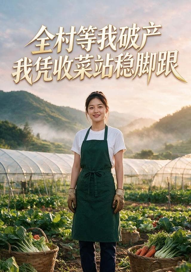 全村等我破产，我凭收菜站稳脚跟-剧集封面