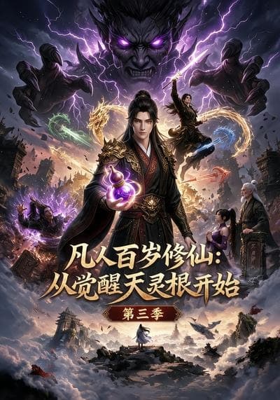 凡人百岁修仙：从觉醒天灵根开始第三季-剧集封面