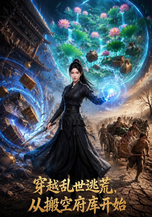 穿越乱世逃荒，从搬空府库开始-剧集封面