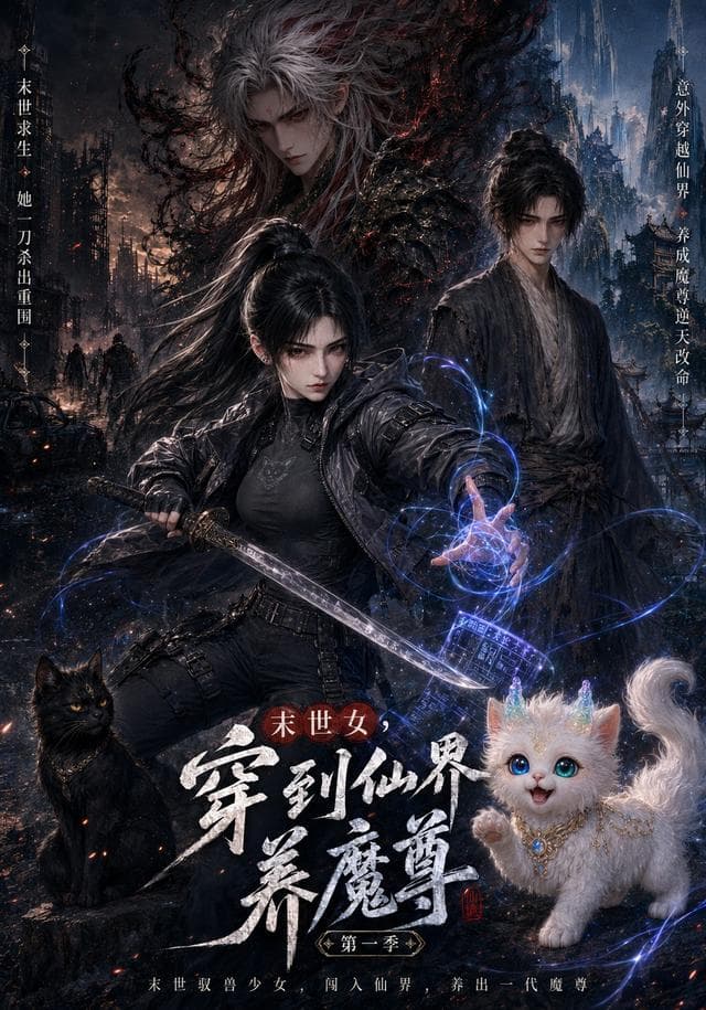 末世女，穿到仙界养魔尊第一季-剧集封面