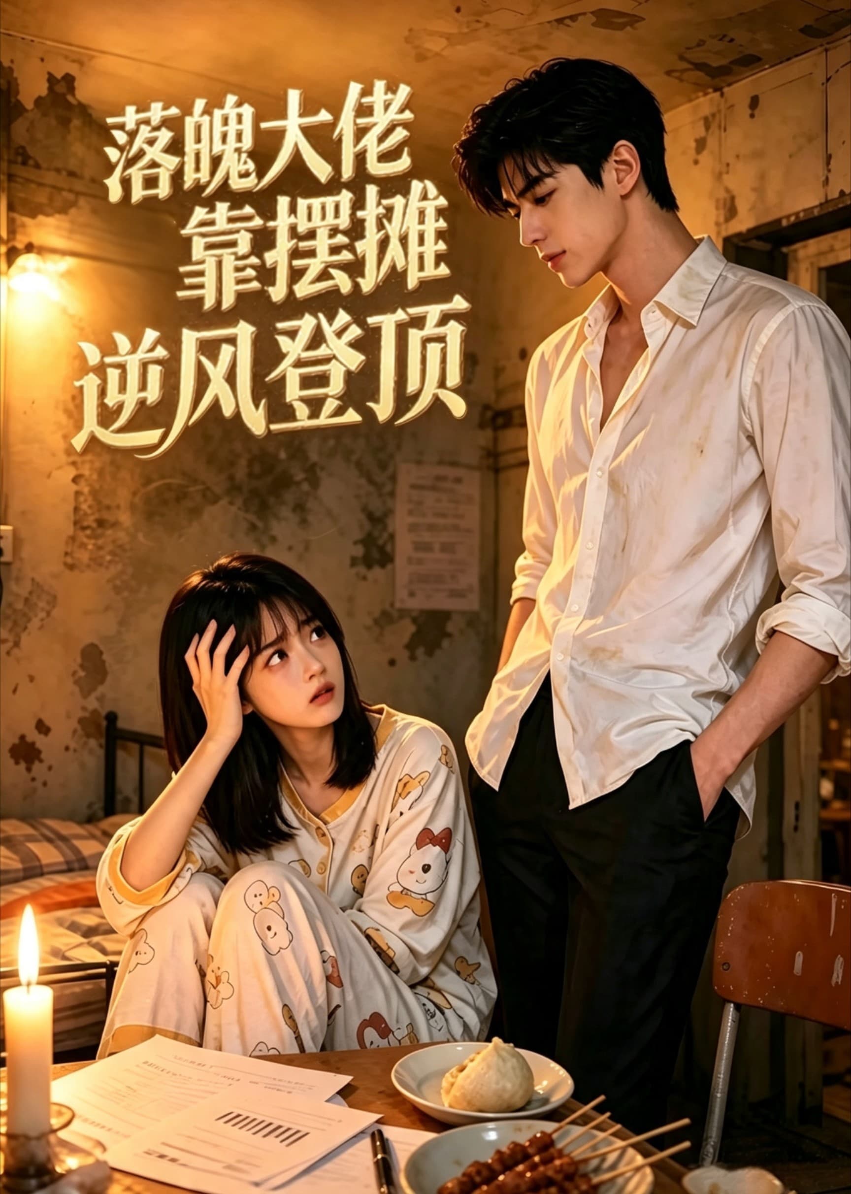 落魄大佬靠摆摊逆风登顶-剧集封面