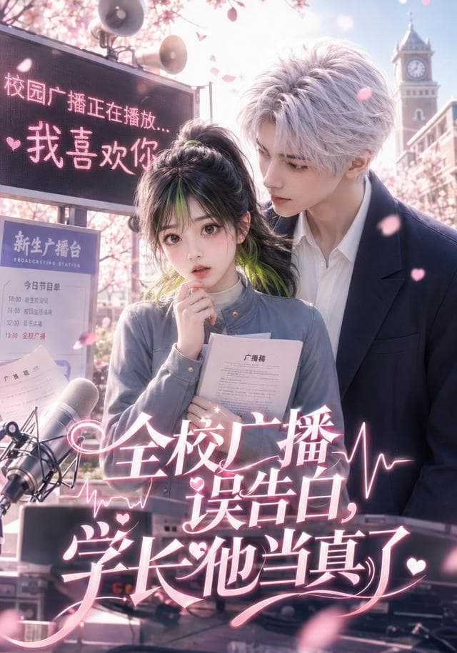 全校广播误告白，学长他当真了-剧集封面