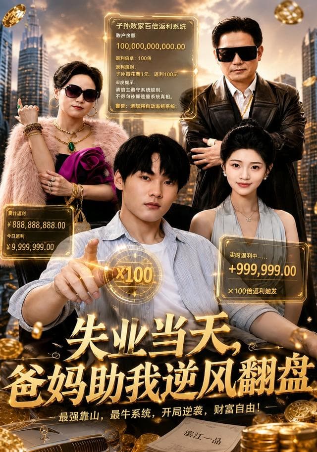 失业当天，爸妈助我逆风翻盘-短剧封面