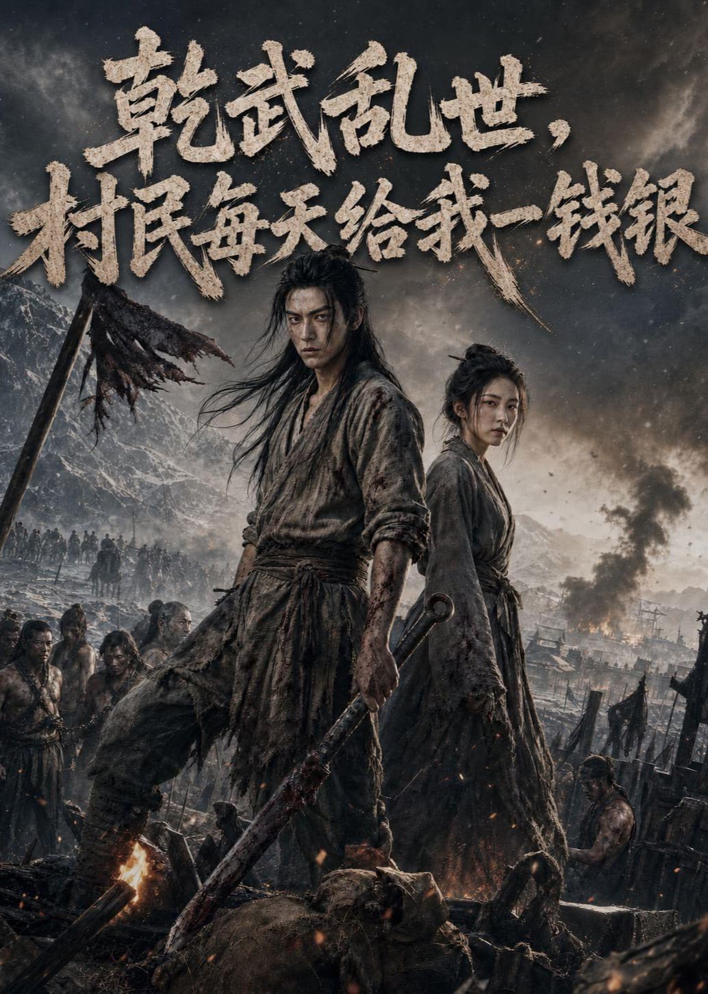 乾武乱世，村民每天给我一钱银-剧集封面
