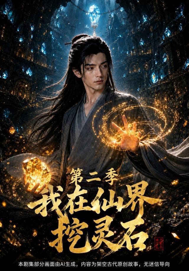 我在仙界挖灵石第二季-剧集封面