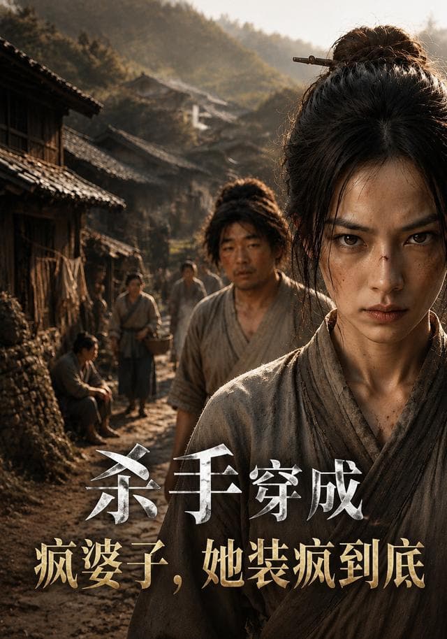 杀手穿成疯婆子，她装疯到底-剧集封面