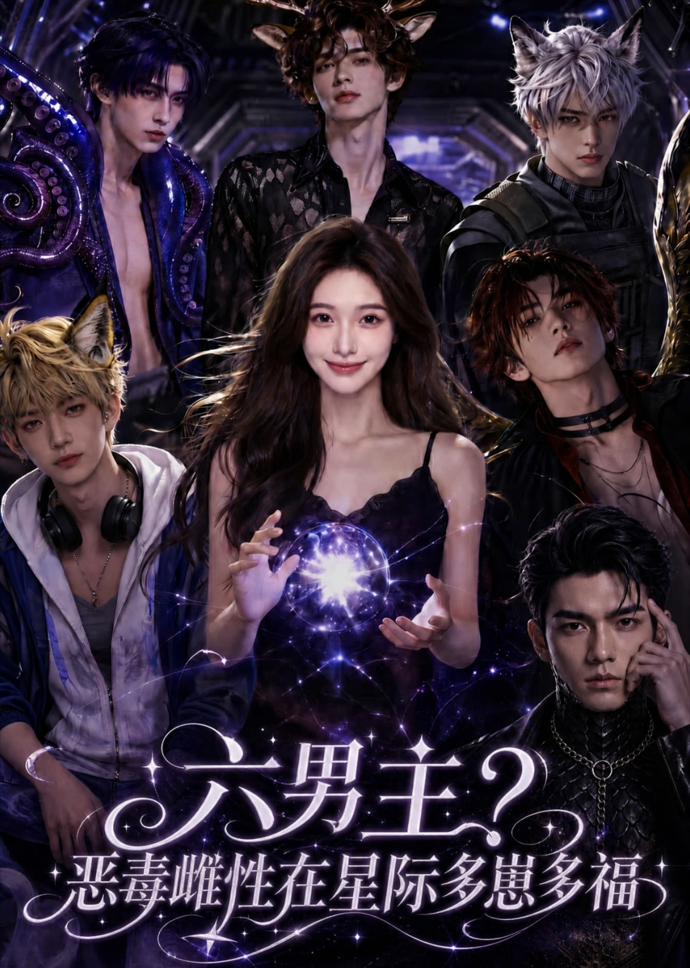 六男主？恶毒雌性在星际多崽多福-剧集封面