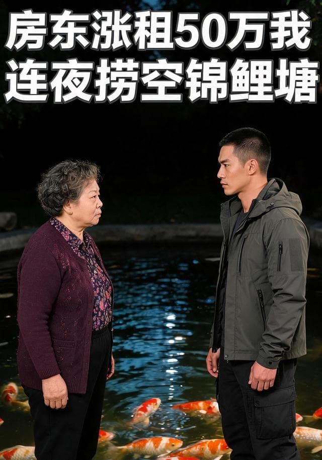 房东涨租50万我连夜捞空锦鲤塘-剧集封面