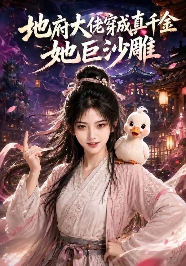 地府大佬穿成真千金，她巨沙雕-剧集封面