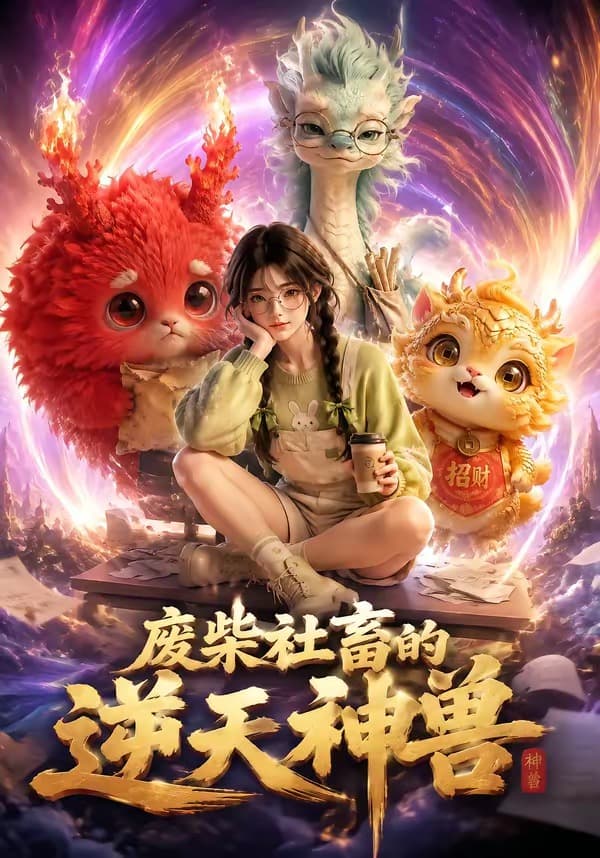废柴社畜的逆天神兽-剧集封面
