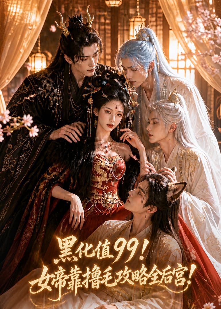 黑化值99！女帝靠撸毛攻略全后宫-剧集封面