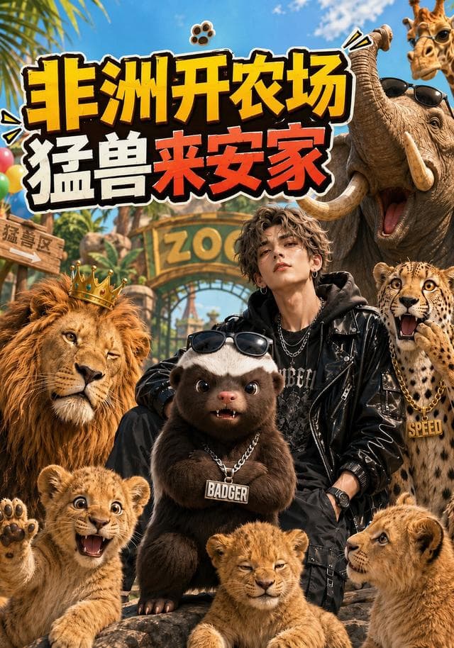 非洲开农场，猛兽来安家-剧集封面