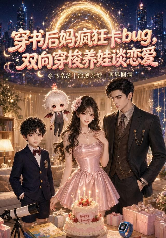 穿书后妈疯狂卡bug，双向穿梭养娃谈恋爱-剧集封面