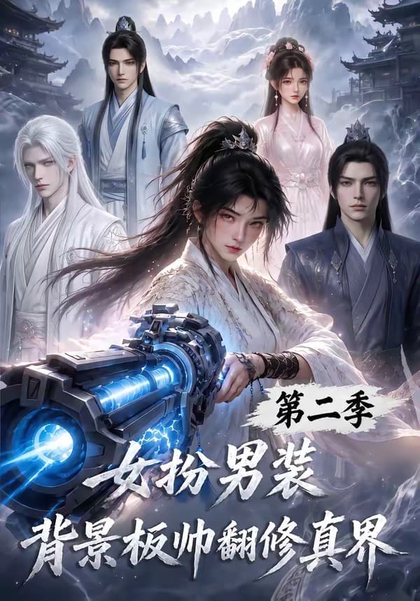 女扮男装背景板帅翻修真界第二季-剧集封面