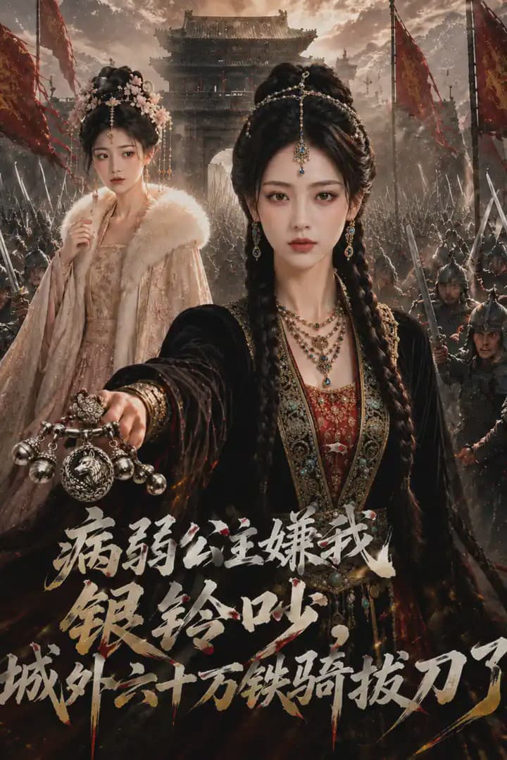 病弱公主嫌我银铃吵，城外六十万铁骑拔刀了-剧集封面