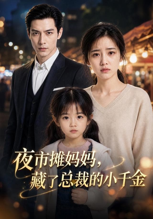 夜市摊妈妈，藏了总裁的小千金-剧集封面