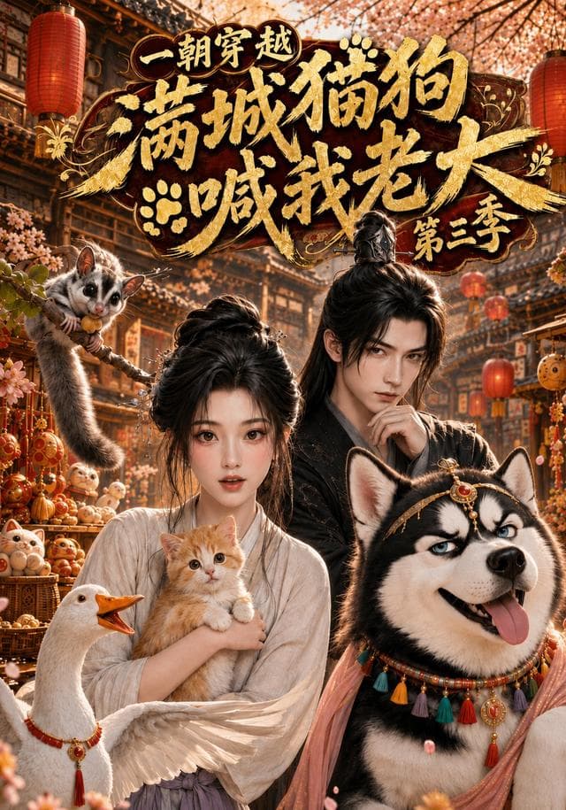 一朝穿越，满城猫狗喊我老大第三季-剧集封面
