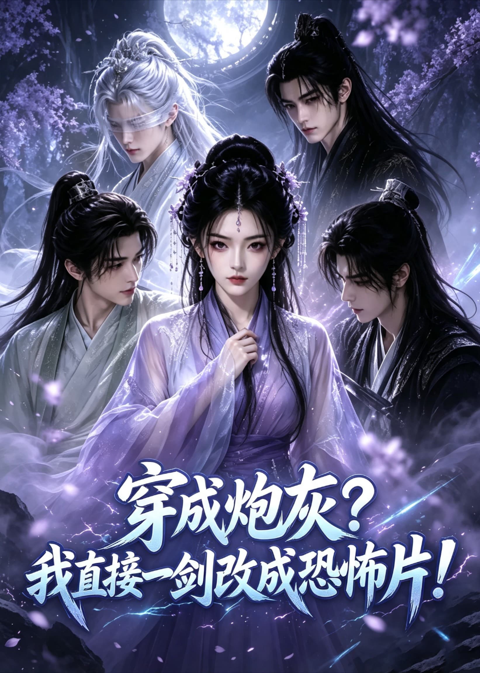 穿成炮灰？我直接一剑改成恐怖片-剧集封面