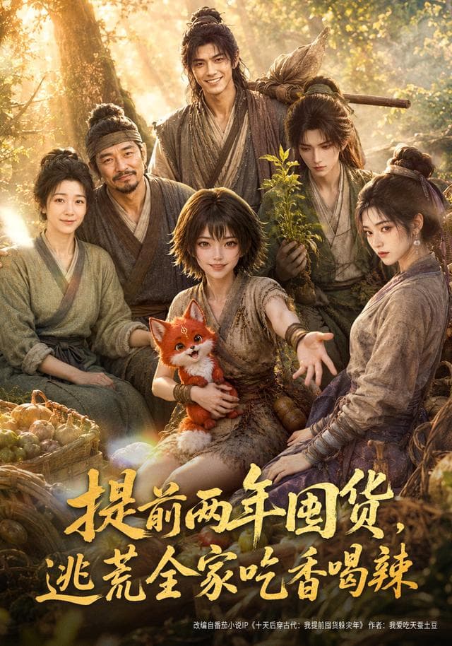 提前两年囤货，逃荒全家吃香喝辣-剧集封面