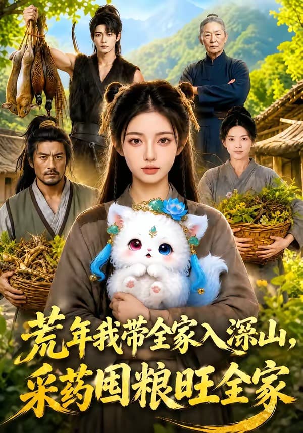 荒年我带全家入深山，采药囤粮旺全家-剧集封面
