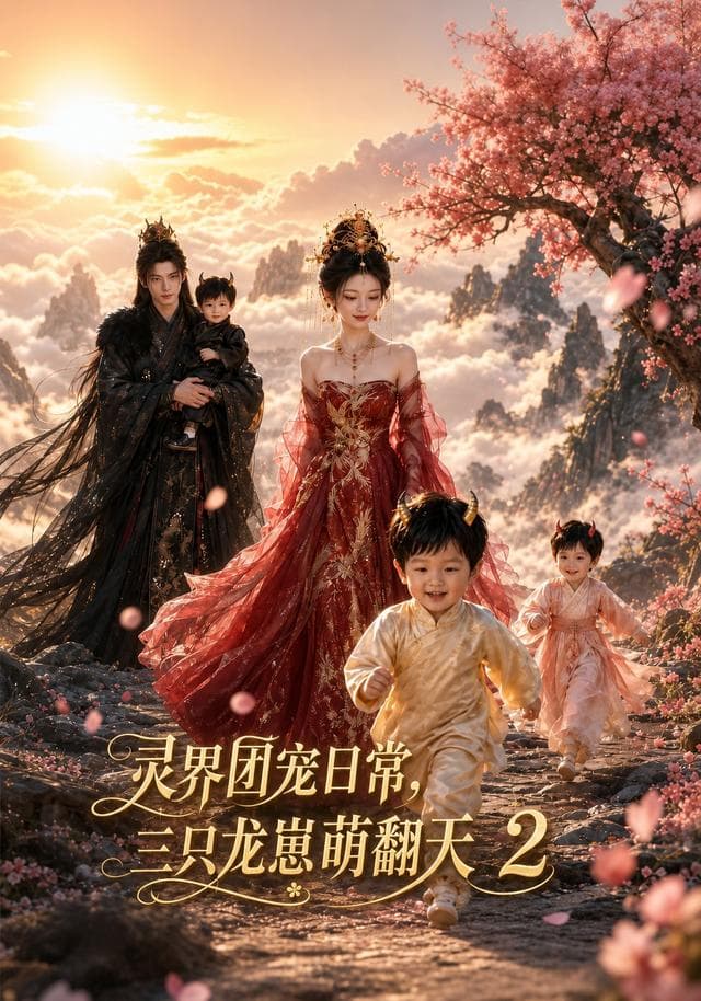 灵界团宠日常，三只龙崽萌翻天2-剧集封面