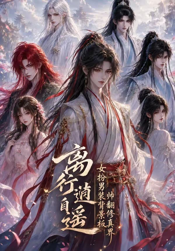 离行自逍遥，女扮男装背景板帅翻修真界-剧集封面
