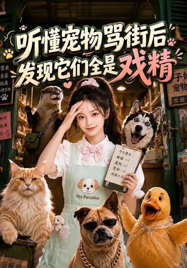 听懂宠物骂街后发现它们全是戏精-剧集封面